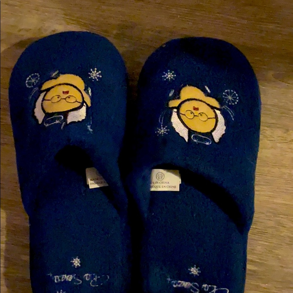 I am selling slippers.